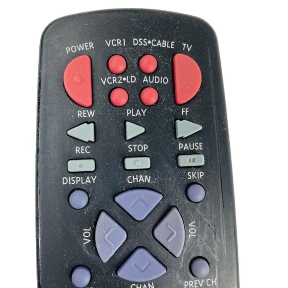 Original RCA Universal Remote Control u Model CRK74 Black Tested Works Great - Picture 2 of 5